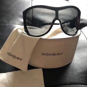 Ysl oversized black sunglasses